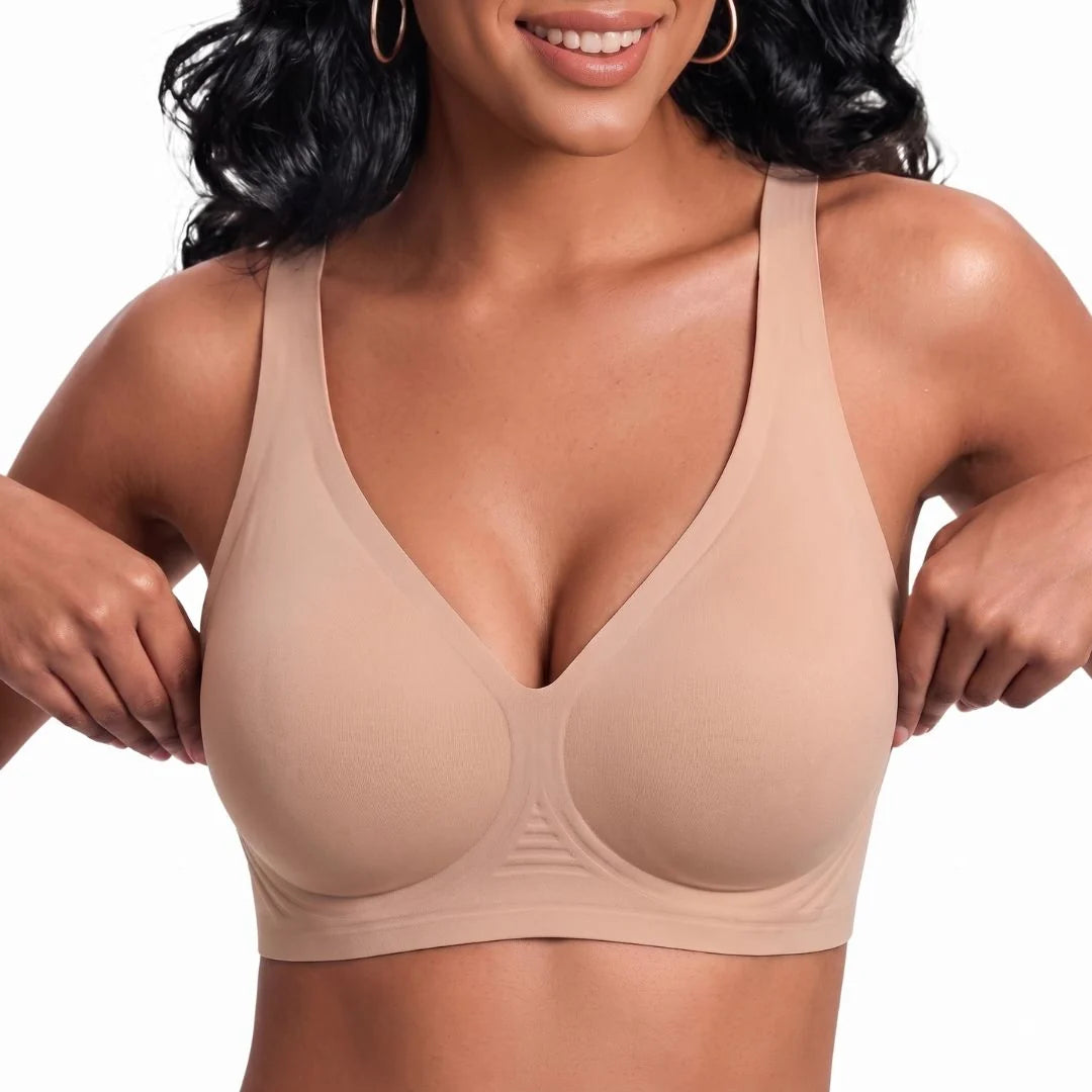SOLENZ’E JellyBra – Seamless Wireless Lift & Support Bra for Women